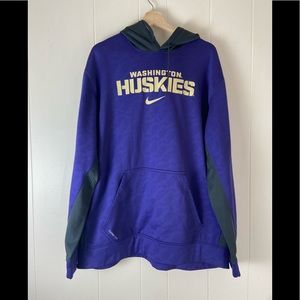 Nike Therma Fit Washington Huskies Hooded Sweatshirt